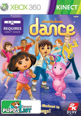 Nickelodeon Dance (Kinect) (Xbox 360) - 2K Games - Xbox 360 Software GTIN/EAN/UPC: 5026555255400