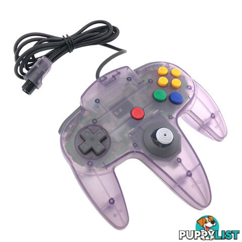 Nintendo 64 Clear Purple Controller [Pre-Owned] - Nintendo - Retro N64 Accessory