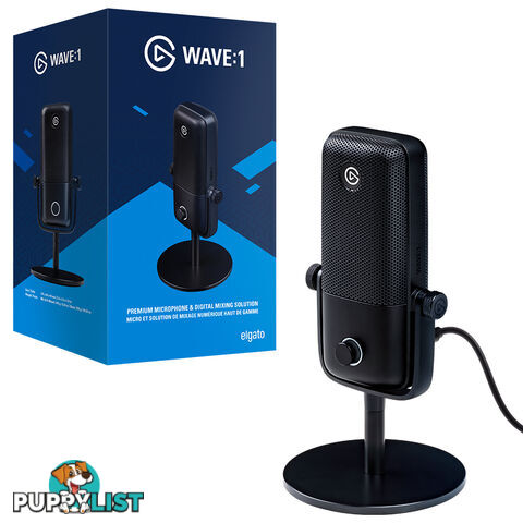 Elgato Wave:1 USB Condenser Microphone - Elgato Gaming - Streaming GTIN/EAN/UPC: 840006618065