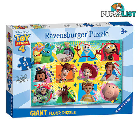 Ravensburger Disney's Toy Story 4 Giant 24 Piece Jigsaw Puzzle - Ravensburger - Toys Games & Puzzles GTIN/EAN/UPC: 4005556055623