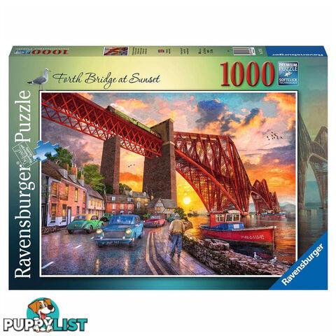 Ravensburger Forth Bridge at Sunset 1000 Piece Jigsaw Puzzle - Ravensburger - Tabletop Jigsaw Puzzle GTIN/EAN/UPC: 4005556167661