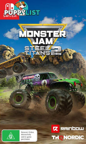 Monster Jam: Steel Titans 2 (Switch) - THQ Nordic - Switch Software GTIN/EAN/UPC: 9120080076335