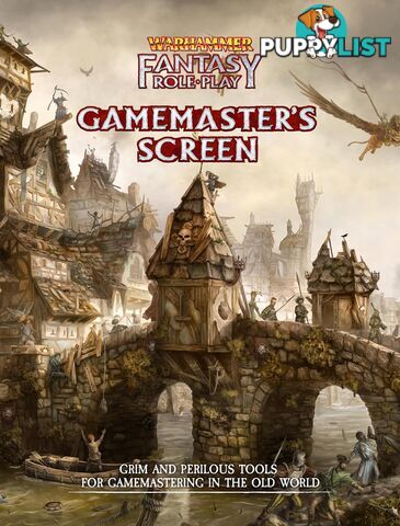 Warhammer Fantasy Roleplaying Game 4th Edition Game Master's Screen - Cubicle Seven - Tabletop Role Playing Game GTIN/EAN/UPC: 9780857443434