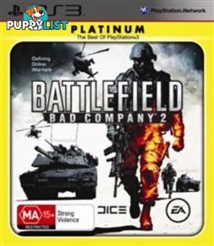 Battlefield: Bad Company 2 [Pre-Owned] (PS3) - Electronic Arts - Retro P/O PS3 Software GTIN/EAN/UPC: 5030941075756