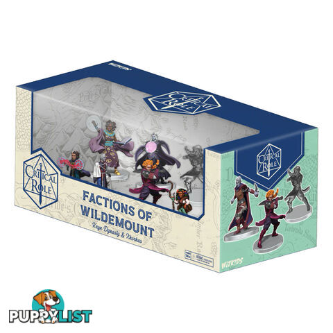 Critical Role: Factions of Wildemount Kyrn Dynasty & Xhorhas Pre-Painted Miniatures Box Set - WizKids - Tabletop Role Playing Game GTIN/EAN/UPC: 634482742549