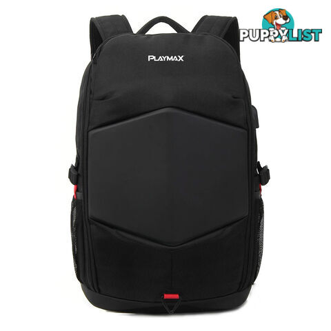 Playmax Gaming Backpack (Black) - Playmax - Merch Clothing Accessories GTIN/EAN/UPC: 9312590160752