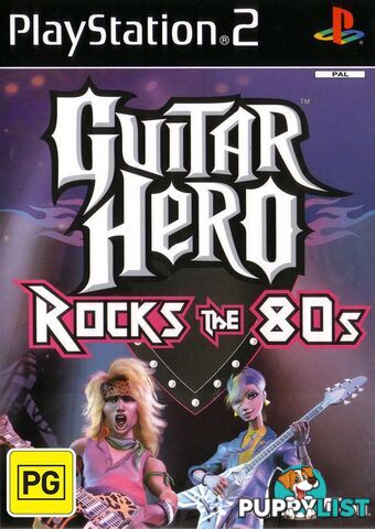 Guitar Hero: Rocks the 80s [Pre-Owned] (PS2) - Retro PS2 Software GTIN/EAN/UPC: 5030917046889