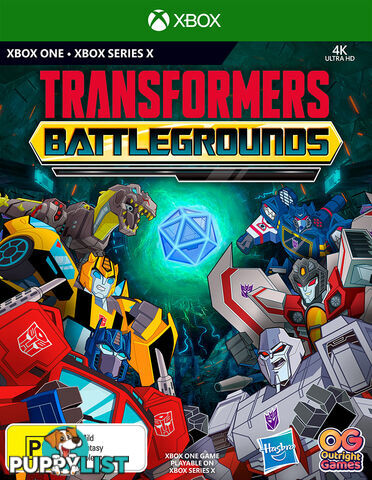 Transformers: Battlegrounds (Xbox Series X, Xbox One) - Outright Games - Xbox One Software GTIN/EAN/UPC: 5060528034135