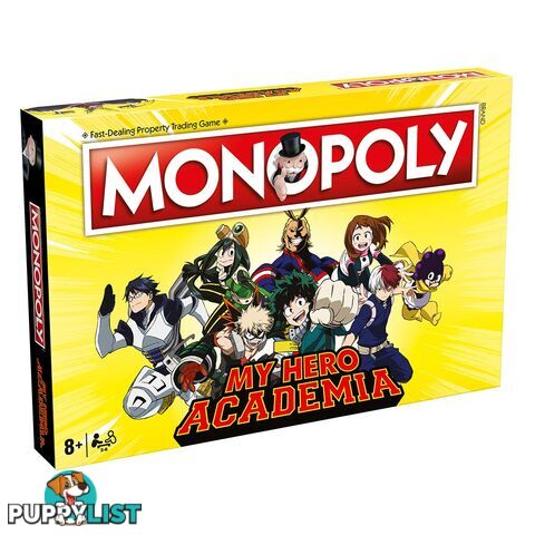 Monopoly My Hero Academia Edition Board Game - Hasbro Gaming - Tabletop Board Game GTIN/EAN/UPC: 5053410004569