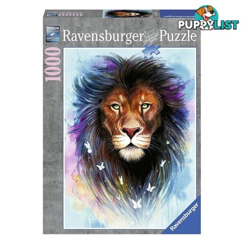 Ravensburger Majestic Lion 1000 Piece Jigsaw Puzzle - Ravensburger - Tabletop Jigsaw Puzzle GTIN/EAN/UPC: 4005556139811