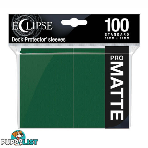 Ultra Pro Eclipse Matte Deck Protectors 100 Pack (Forest Green) - Ultra Pro - Tabletop Trading Cards Accessory GTIN/EAN/UPC: 074427156176