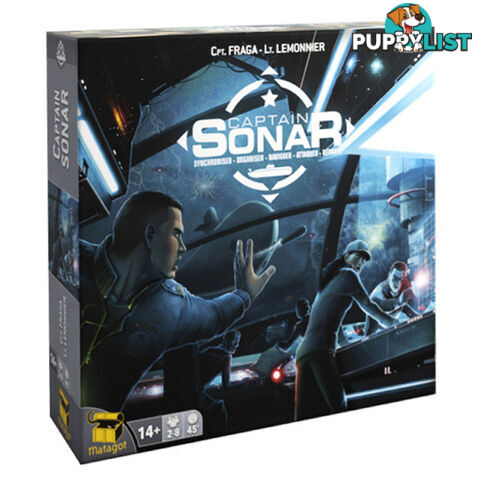 Captain Sonar Board Game - Asmodee CPT01 - Tabletop Board Game GTIN/EAN/UPC: 3760146649637