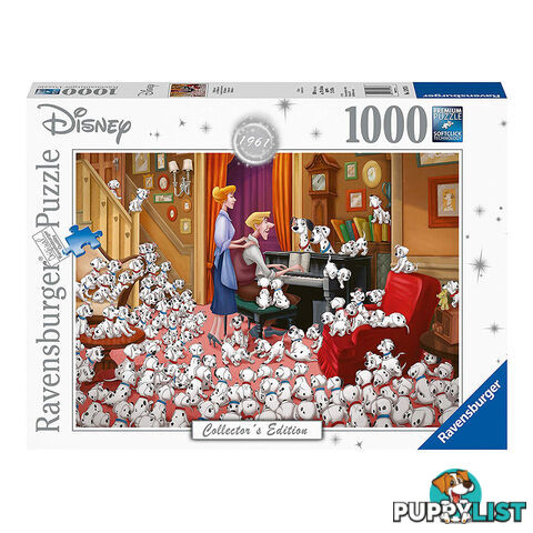 Ravensburger Disney Moments 101 Dalmatians 1000 Piece Jigsaw Puzzle - Ravensburger - Tabletop Jigsaw Puzzle GTIN/EAN/UPC: 4005556139736