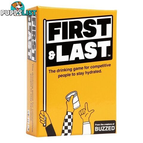 First & Last Card Game - VR Distribution - Tabletop Board Game GTIN/EAN/UPC: 810816031323