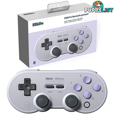 8BitDo SN30 Pro Bluetooth Controller (SN Edition) - 8Bitdo - Multiplatform GTIN/EAN/UPC: 6922621500483