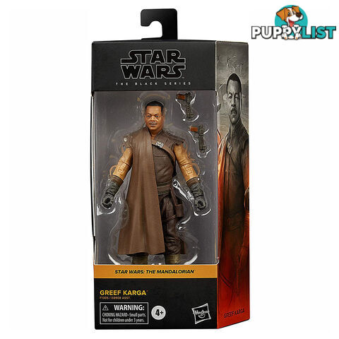 Star Wars The Mandalorian The Black Series Greef Karga Figure - Hasbro - Toys Action Figures and Figurines GTIN/EAN/UPC: 5010993789979