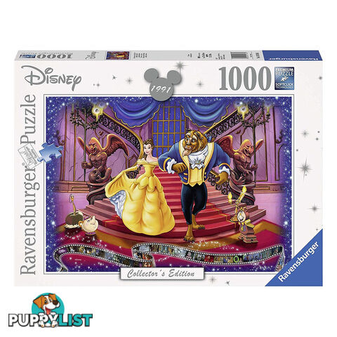 Ravensburger Disney Moments Beauty And the Beast 1991, 1000 Piece Jigsaw Puzzle - Ravensburger - Tabletop Jigsaw Puzzle GTIN/EAN/UPC: 4005556197460