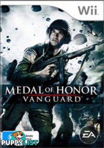 Medal of Honor: Vanguard [Pre-Owned] (Wii) - Electronic Arts - P/O Wii Software GTIN/EAN/UPC: 5030941055888