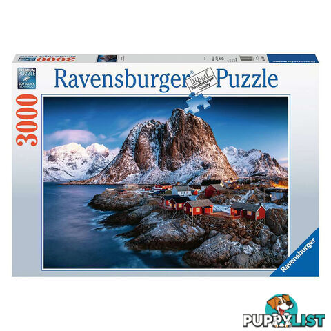 Ravensburger Hamnoy, Lofoten 3000 Piece Jigsaw Puzzle - Ravensburger - Tabletop Jigsaw Puzzle GTIN/EAN/UPC: 4005556170814