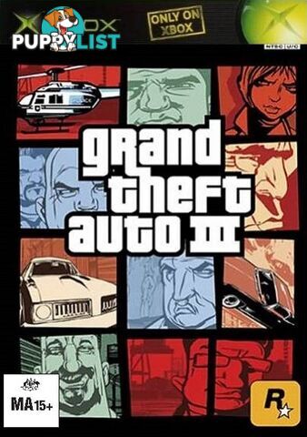 Grand Theft Auto III [Pre-Owned] (Xbox (Original)) - Rockstar Games - Retro Xbox Software