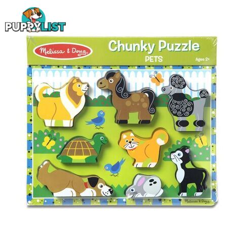 Melissa & Doug Pets Chunky Puzzle - Melissa & Doug - Toys Games & Puzzles GTIN/EAN/UPC: 000772037242