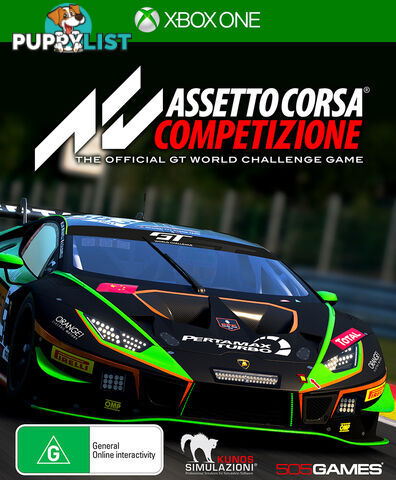 Assetto Corsa Competizione [Pre-Owned] (Xbox One) - 505 Games - P/O Xbox One Software GTIN/EAN/UPC: 8023171045337