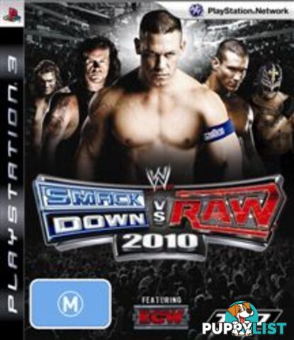 WWE Smackdown vs Raw 2010 [Pre-Owned] (PS3) - THQ - Retro P/O PS3 Software GTIN/EAN/UPC: 4005209125314