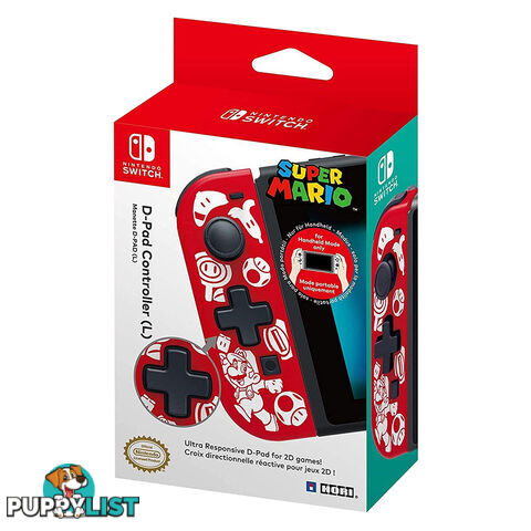 Hori Nintendo Switch D-Pad Controller (L) (Super Mario) - HORI - Switch Accessory GTIN/EAN/UPC: 810050910477