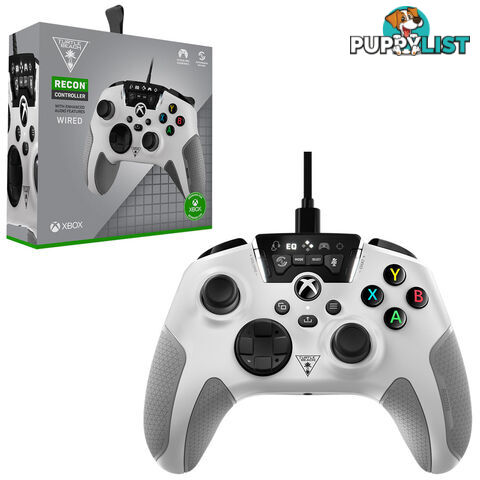 Turtle Beach Recon Controller for Xbox Series XS, Xbox One & PC (White) - Turtle Beach - Xbox Series X Accessory GTIN/EAN/UPC: 731855007059