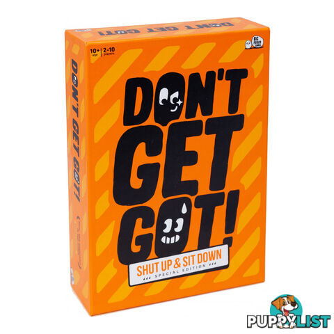 Don't Get Got: Shut Up & Sit Down Special Edition - Big Potato Games - Tabletop Board Game GTIN/EAN/UPC: 5060579761325