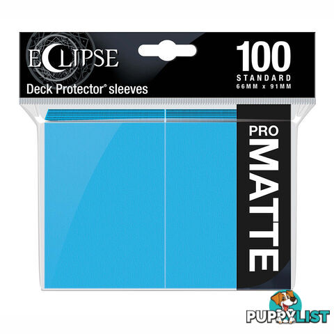 Ultra Pro Eclipse Matte Deck Protectors 100 Pack (Sky Blue) - Ultra Pro - Tabletop Trading Cards Accessory GTIN/EAN/UPC: 074427156152