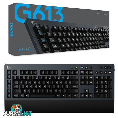 Logitech G613 Wireless Mechanical Gaming Keyboard - Logitech - PC Accessory GTIN/EAN/UPC: 097855135308