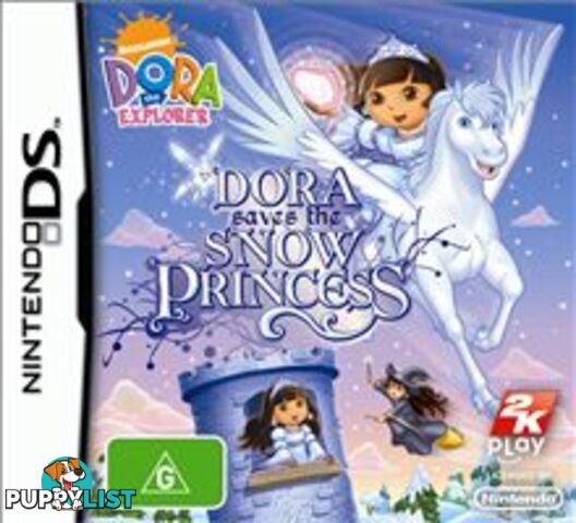 Dora the Explorer: Dora Saves the Snow Princess [Pre-Owned] (DS) - 2K Play - P/O DS Software GTIN/EAN/UPC: 5026555043311