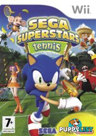 SEGA Superstar Tennis [Pre-Owned] (Wii) - SEGA - P/O Wii Software GTIN/EAN/UPC: 5060138436206