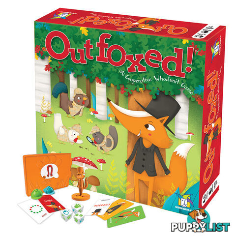 Outfoxed Board Game - Gamewright GWR418 - Tabletop Board Game GTIN/EAN/UPC: 759751004187