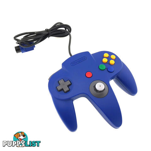 Nintendo 64 Blue Controller [Pre-Owned] - Nintendo - Retro N64 Accessory