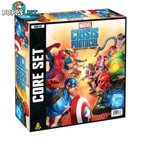 Marvel Crisis Protocol Core Set Miniatures Board Game - Atomic Mass Games - Tabletop Miniatures GTIN/EAN/UPC: 841333108670