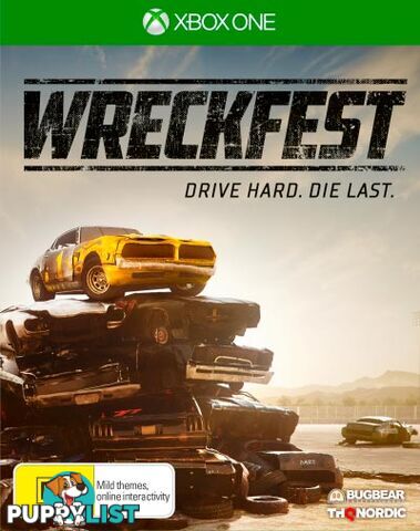 Wreckfest (Xbox One) - THQ Nordic - Xbox One Software GTIN/EAN/UPC: 9120080072863