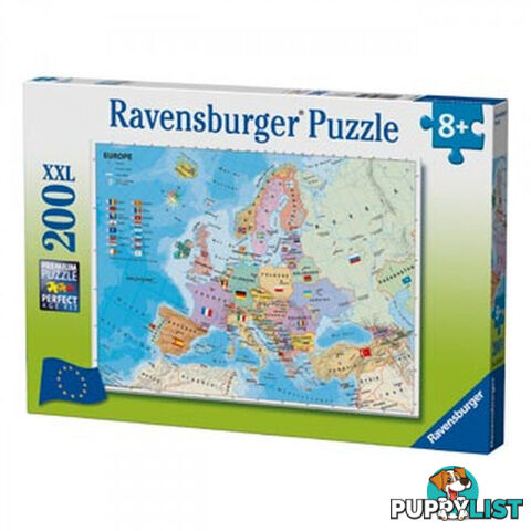 Ravensburger European Map 200 XXL Piece Jigsaw Puzzle - Ravensburger - Tabletop Jigsaw Puzzle GTIN/EAN/UPC: 4005556128419