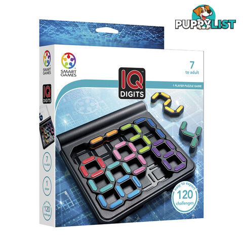 Smart Games IQ Digits Puzzle Game - Smart Games - Tabletop Puzzle Game GTIN/EAN/UPC: 5414301524045