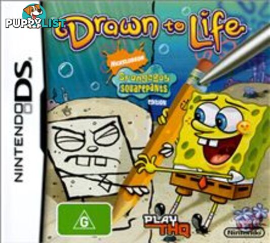 Drawn to Life Spongebob Squarepants Edition [Pre-Owned] (DS) - THQ - P/O DS Software GTIN/EAN/UPC: 4005209107785