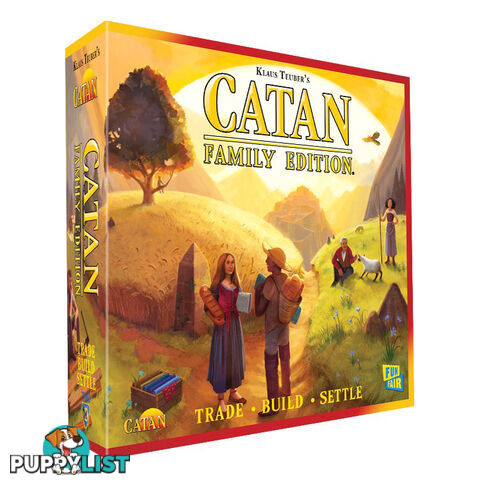 Catan Family Edition Board Game - Mayfair Games - Tabletop Board Game GTIN/EAN/UPC: 029877730025