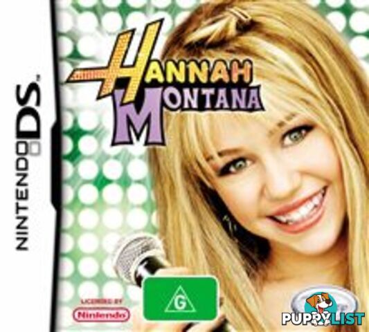 Hannah Montana [Pre-Owned] (DS) - Disney Interactive Studios - P/O DS Software GTIN/EAN/UPC: 8717418137052