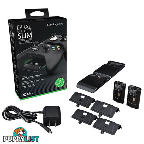 PDP Dual Ultra Slim Charge System for Xbox Series X & Xbox One - PDP - Xbox One Accessory GTIN/EAN/UPC: 708056067625