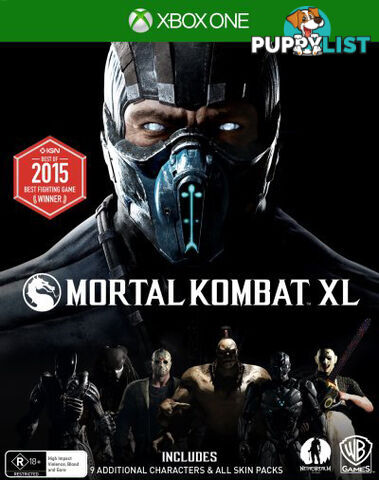 Mortal Kombat XL [Pre-Owned] (PS4) - P/O Xbox One Software GTIN/EAN/UPC: 9325336201855