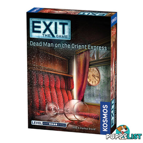 Exit The Game: Dead Man on the Orient Express Puzzle Game - Thames & Kosmos - Tabletop Puzzle Game GTIN/EAN/UPC: 814743013582