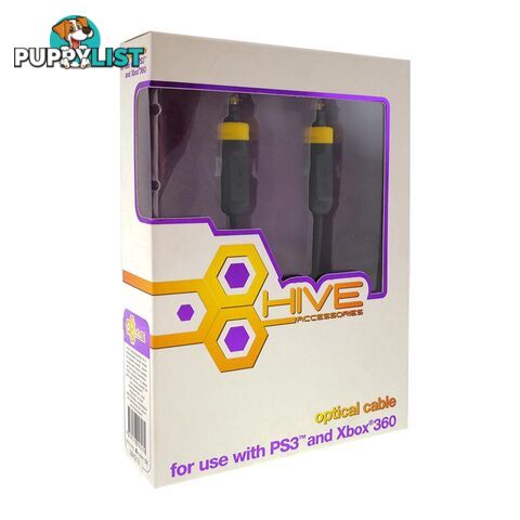 Hive Accessories Optical Cable for PS3 & Xbox 360 - Hive Accessories - Multiplatform GTIN/EAN/UPC: 9338176006269