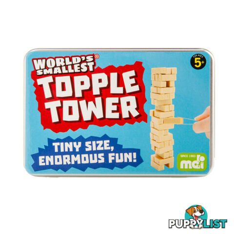 World's Smallest Topple Tower Board Game - MDI Aus - Toys Games & Puzzles GTIN/EAN/UPC: 9318051143838