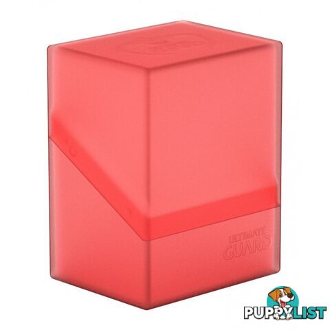 Ultimate Guard Boulder 80+ Deck Case (Ruby) - Ultimate Guard - Tabletop Trading Cards Accessory GTIN/EAN/UPC: 4056133006088