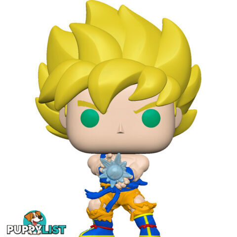 Dragon Ball Z Super Saiyan Goku with Kamehameha Wave Glow in the Dark Funko POP! Vinyl - Funko - Merch Pop Vinyls GTIN/EAN/UPC: 889698556323